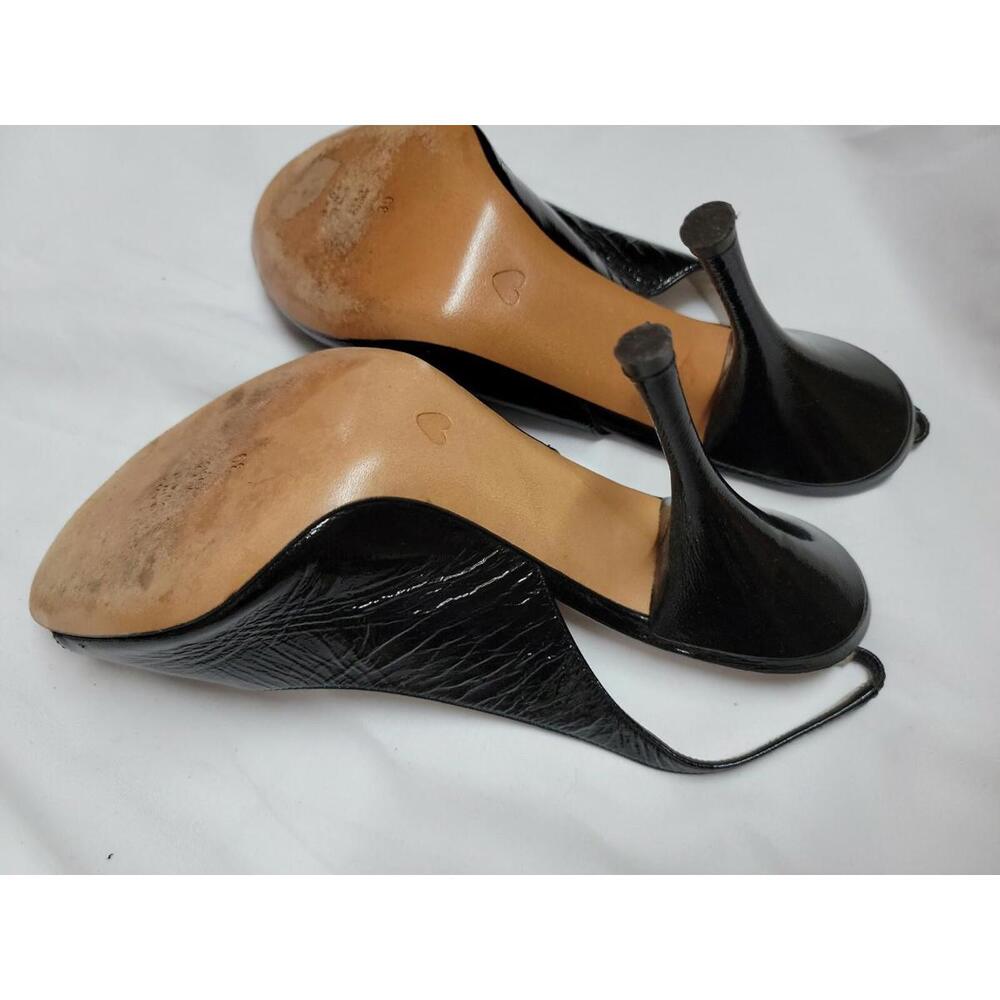 Moschino Cheap and Chic Womens  Leather Slingback Sandals Sz. 39/9 EUC - Picture 7 of 11